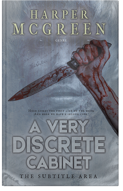 Front view of Premade Mystery & Thriller & Suspense Book Cover - Raven