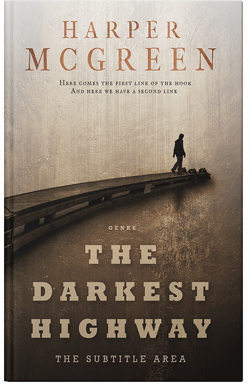 Front view of Premade Mystery & Thriller & Suspense Book Cover - Coral Reef