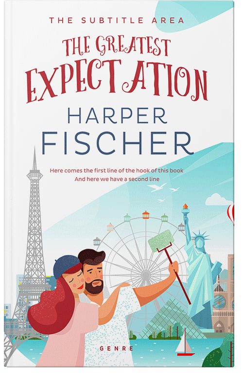 Front view of Premade Romance Book Cover - Geyser