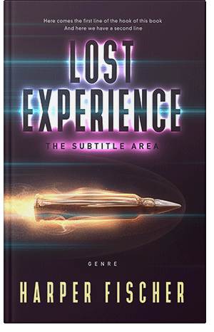 Premade Book Cover Thunder