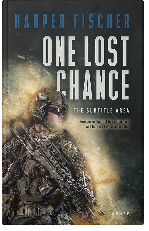 Front view of Premade Mystery & Thriller & Suspense Book Cover - Chino