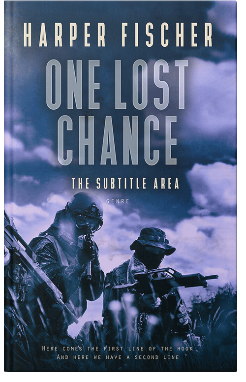 Front view of Premade Action & Adventure Book Cover - Pigeon Post