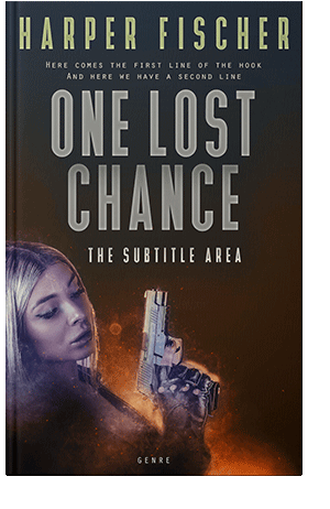 Pre Made Book Cover Cocoa Brown