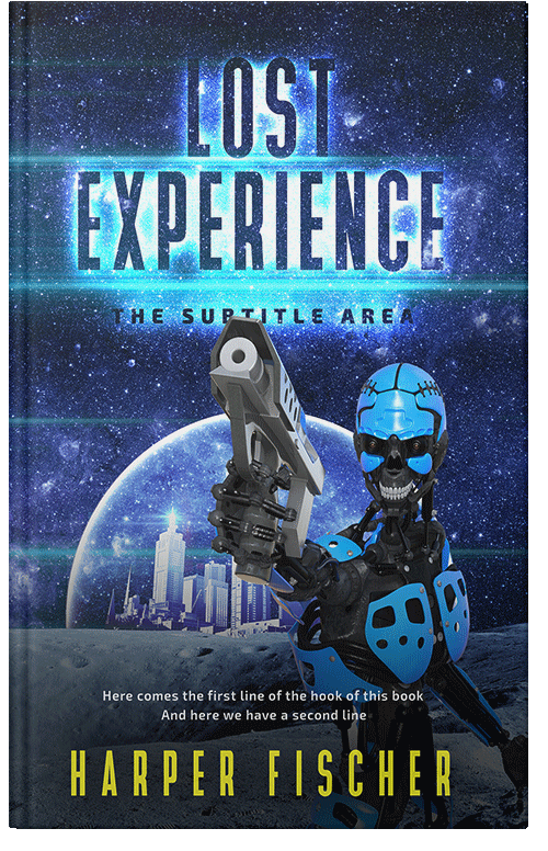 Front view of Premade Science Fiction Book Cover - Big Stone