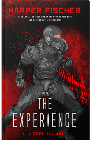 Premade Book Cover Cocoa Brown