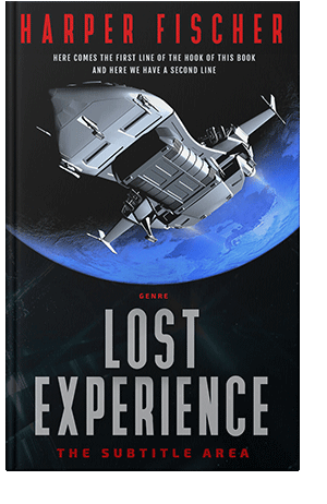 Pre Made Book Cover Dusty Gray