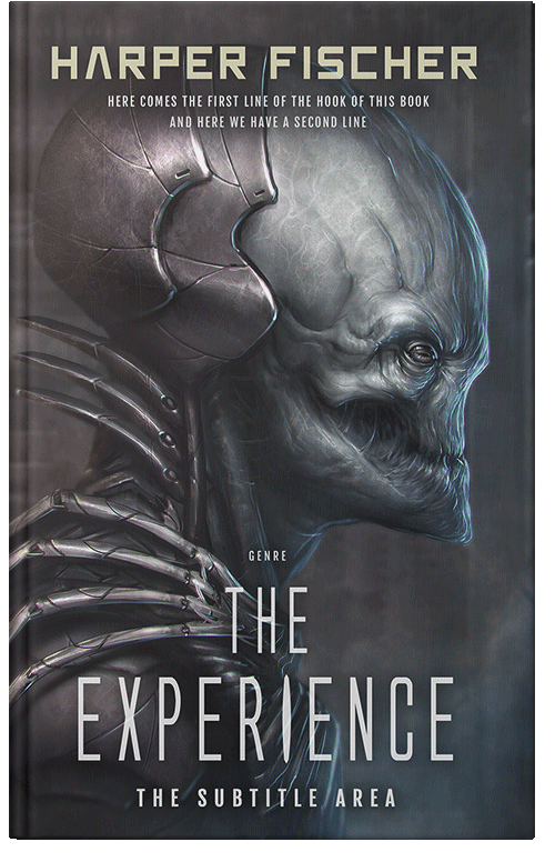 Front view of Premade Science Fiction Book Cover - Tuna