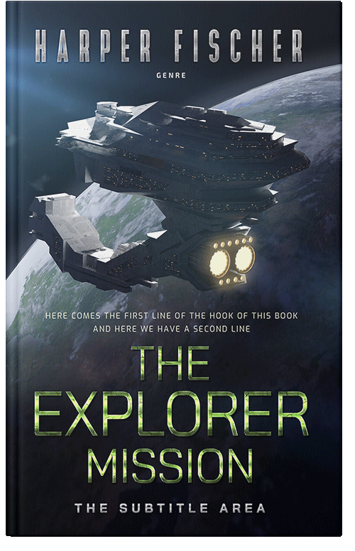 Front view of Premade Science Fiction Book Cover - Mirage