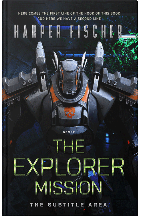 Front view of Premade Science Fiction Book Cover - Bunker