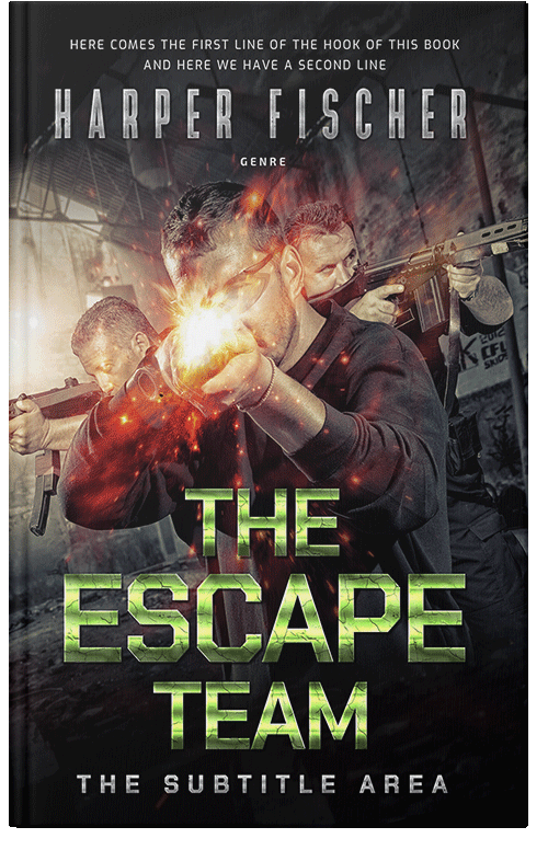 Front view of Premade Mystery & Thriller & Suspense Book Cover - Sorrell Brown