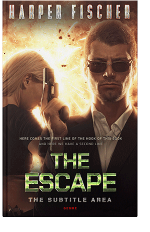 Pre Made Book Cover Pancho