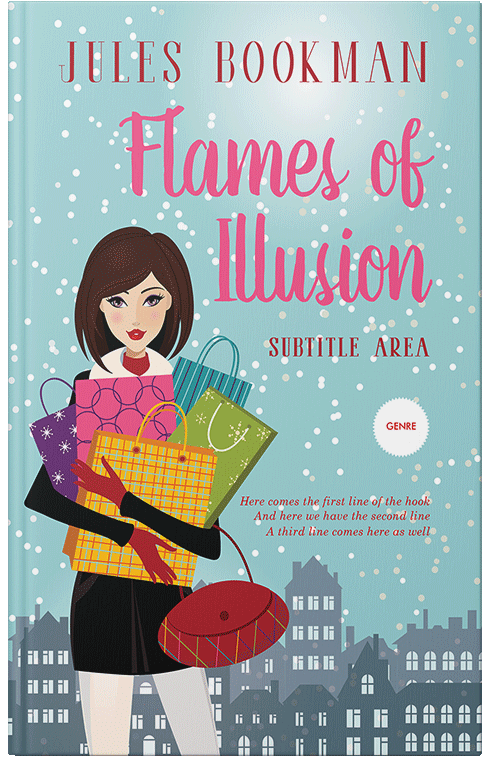 Front view of Premade Teen & Young Adult Book Cover - Casper