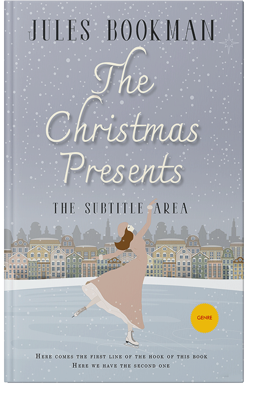 Front view of Premade Chick Lit Book Cover - Bombay