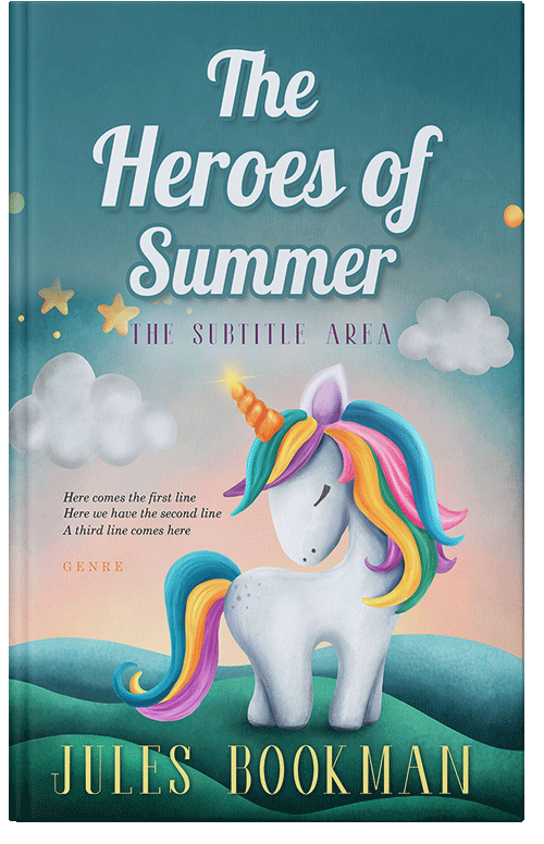 Front view of Premade Fantasy Book Cover - Elm