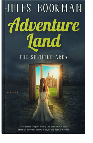 Pre Made Book Cover Mirage