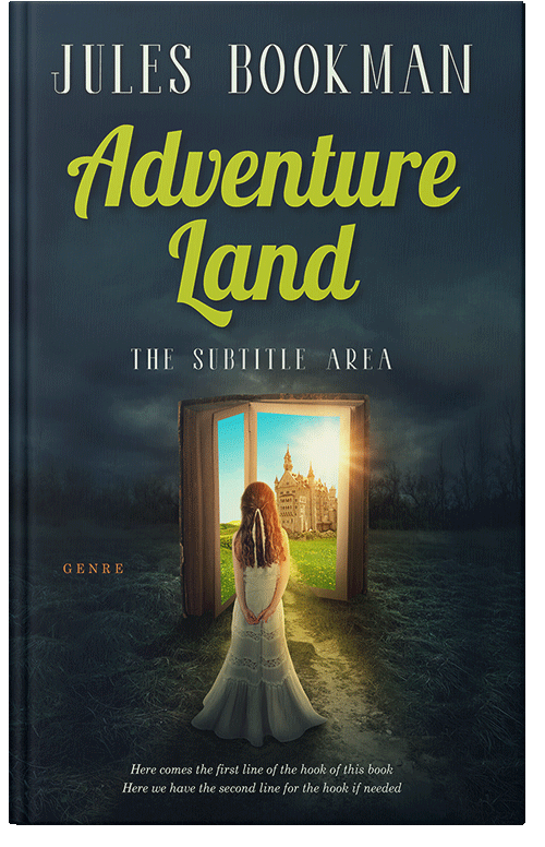 Front view of Premade Fantasy Book Cover - Mirage