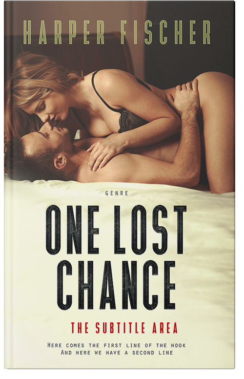 Front view of Premade Erotica Book Cover - Parchment