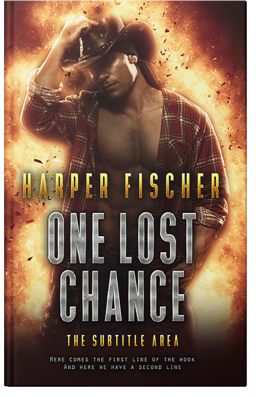 Front view of Premade Erotica Book Cover - Rob Roy