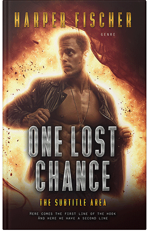 Premade Book Cover Chalky