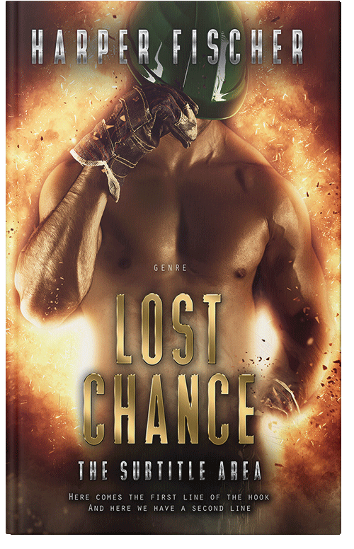 Front view of Premade Erotica Book Cover - Cork