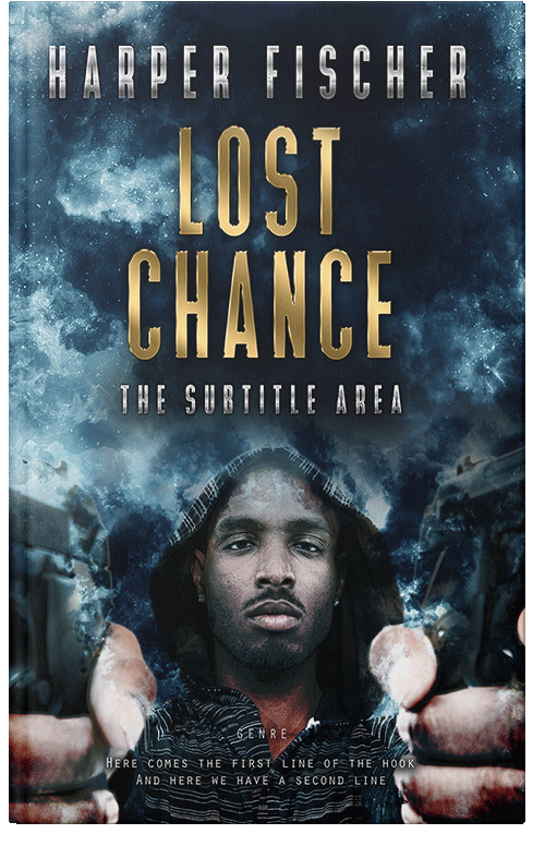 Front view of Premade Mystery & Thriller & Suspense Book Cover - Mirage