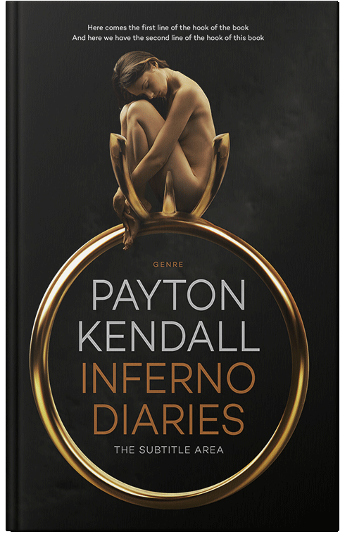 Front view of Premade Erotica Book Cover - Rangoon Green