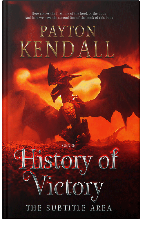 Front view of Premade Fantasy Book Cover - Pomegranate