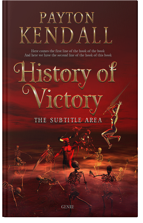 Front view of Premade Fantasy Book Cover - Bulgarian Rose