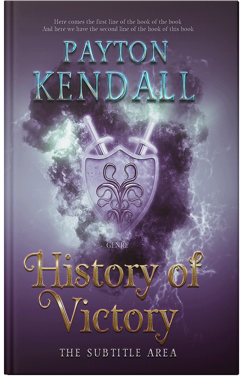 Front view of Premade Historical Book Cover - Voodoo