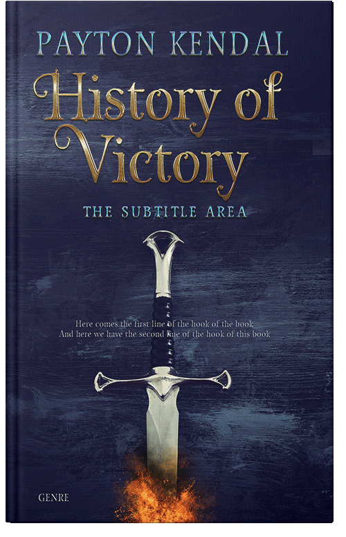 Front view of Premade Fantasy Book Cover - Port Gore