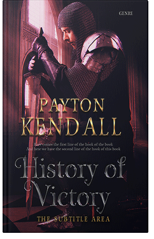 Premade Book Cover Puce