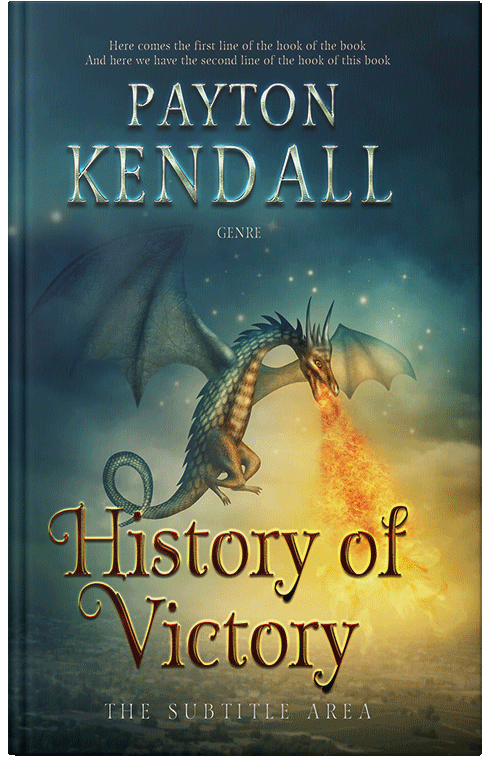 Front view of Premade Fantasy Book Cover - Apache