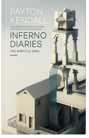 Premade Book Cover Outer Space