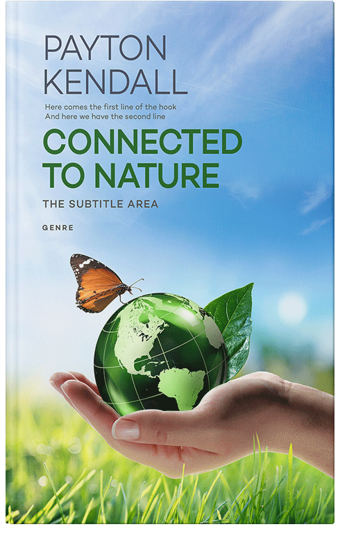 Front view of Premade Environment & Ecology Book Cover - Ziggurat
