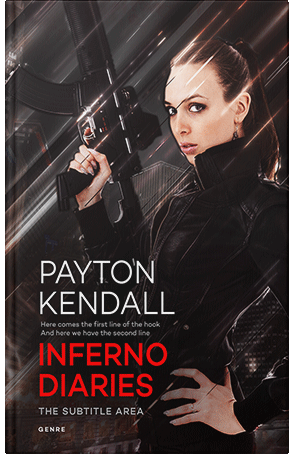 Premade Book Cover Cocoa Brown