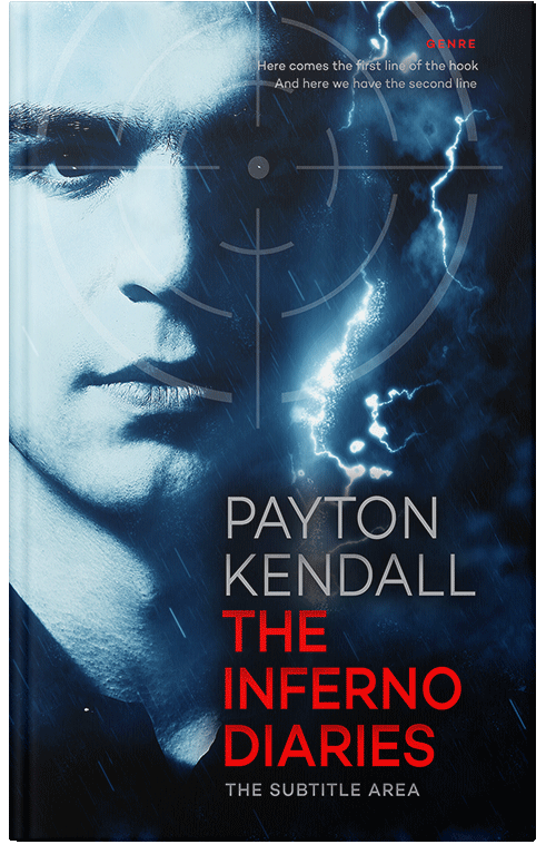 Front view of Premade Mystery & Thriller & Suspense Book Cover - Blue Zodiac