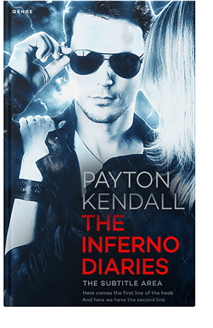 Pre Made Book Cover Blue Zodiac