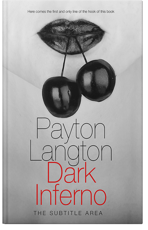 Front view of Premade Erotica Book Cover - Silver