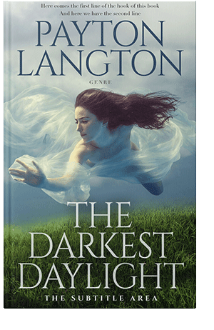 Pre Made Book Cover Mineral Green