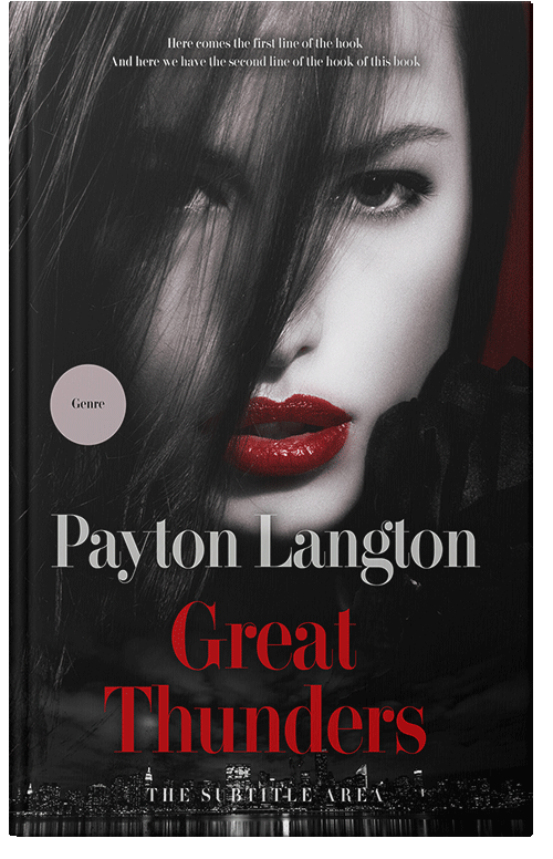 Front view of Premade Romance Book Cover - Thatch