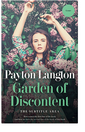 Pre Made Book Cover Outer Space