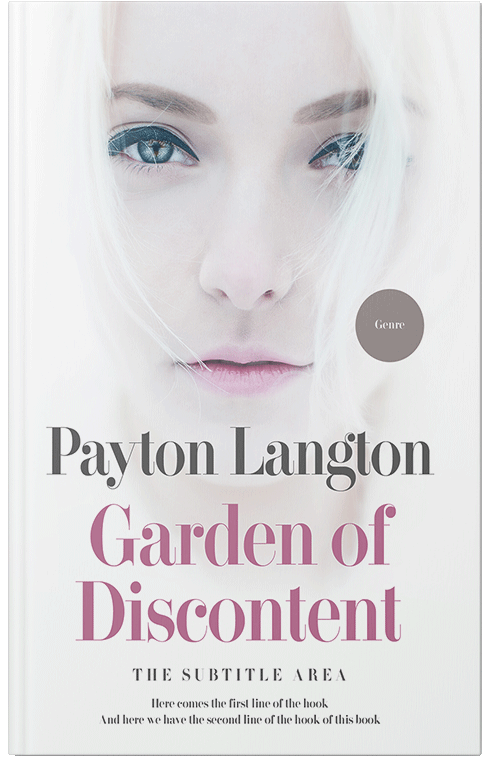 Front view of Premade Romance Book Cover - Bon Jour