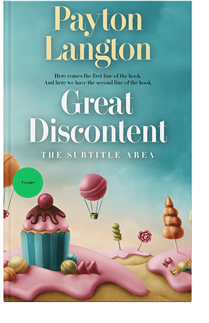 Pre Made Book Cover Kangaroo