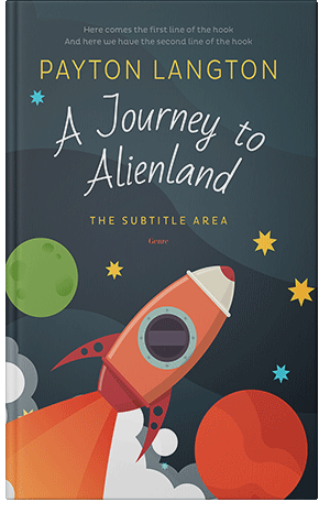 Premade Book Cover Terracotta