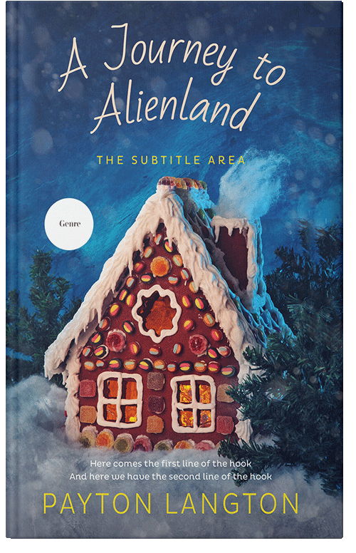 Front view of Premade Children's Book Cover - San Juan