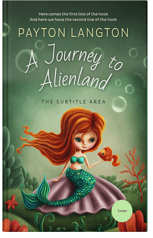 Front view of Premade Fantasy Book Cover - Tom Thumb