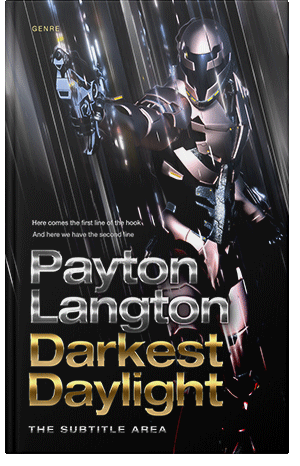 Premade Book Cover Bison Hide