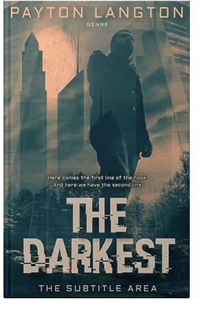 Pre Made Book Cover Limed Spruce