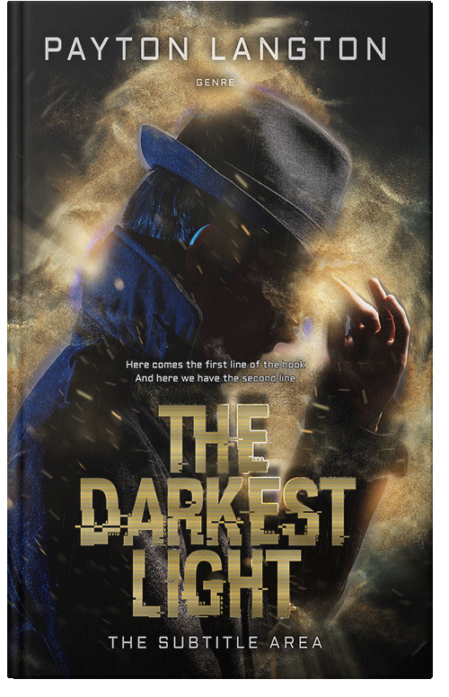 Front view of Premade Mystery & Thriller & Suspense Book Cover - Gimblet
