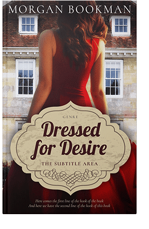 Pre Made Book Cover Coffee Bean